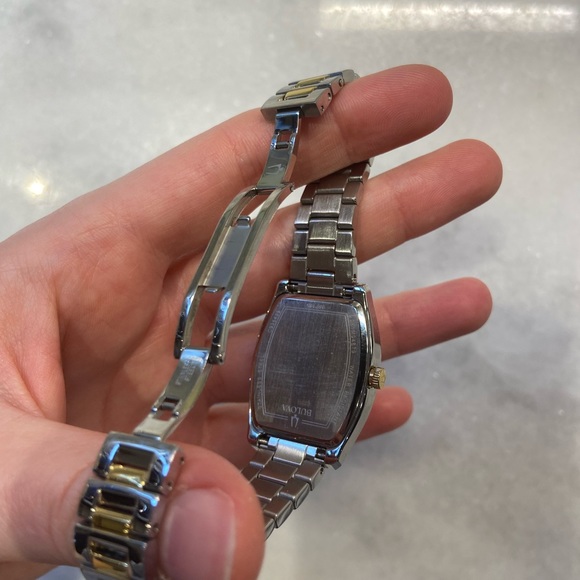 Ladies Bulova Quartz Two-Toned Watch - Picture 6 of 8